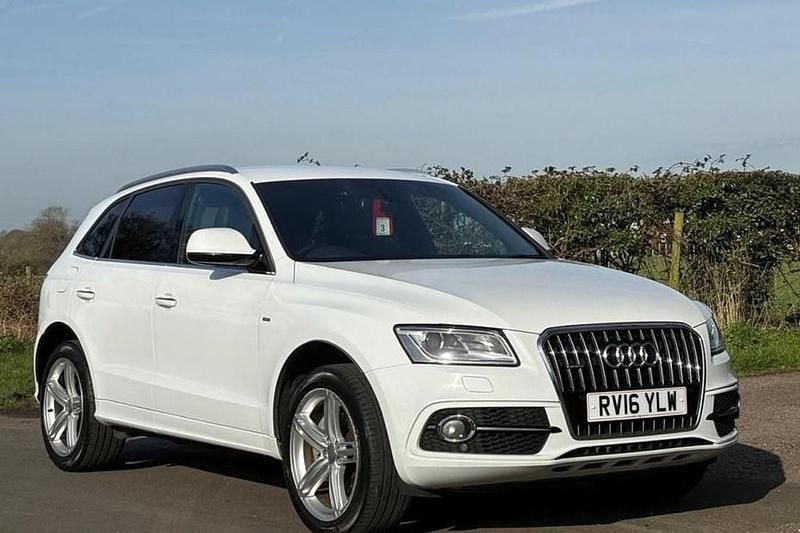 Used Audi Q5 S-line plus 258 HP (189 kW) 2016 White SUV