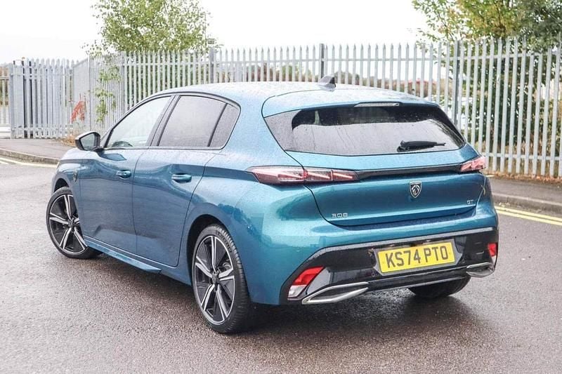 Blue Used 2024 Peugeot 308 GT Hatchback | £19,351 (Fair price) - Image 1/4