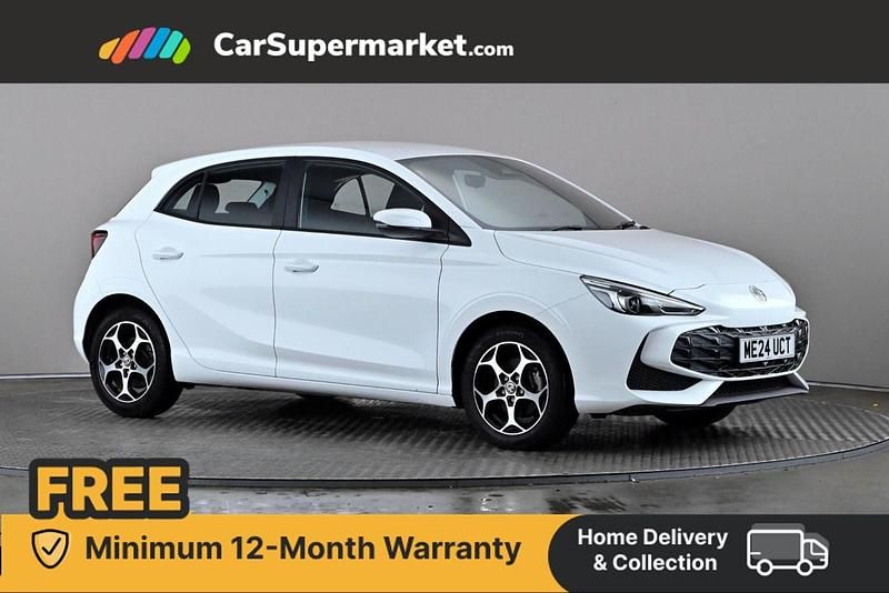 White Used 2024 MG MG3 SE Hatchback | £15,997 (Super price) - Image 1/4