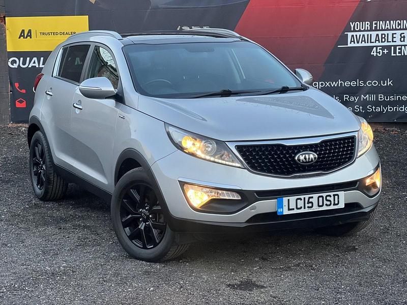 Begagnad Kia Sportage 134 HK (98 kW) 2015 Silver SUV
