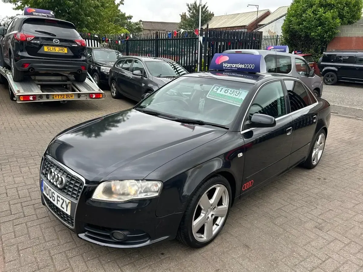 Used Audi A4 S-Line 2006 Black Sedan