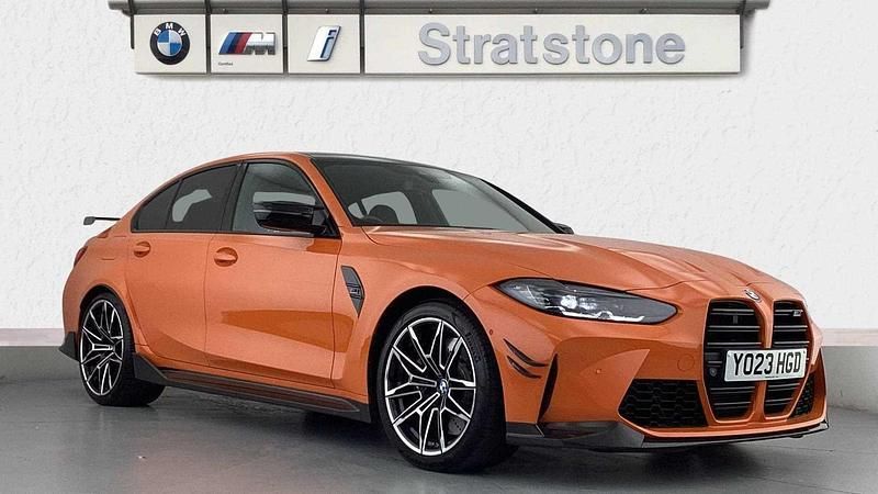 Orange Used 2023 BMW M3 Competition Edition | £66,990 (Fair price) - Image 1/4