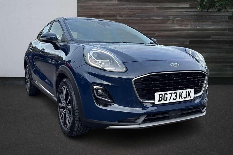 Blue Used 2023 Ford Puma Titanium SUV | £15,290 (Good price) - Image 1/4