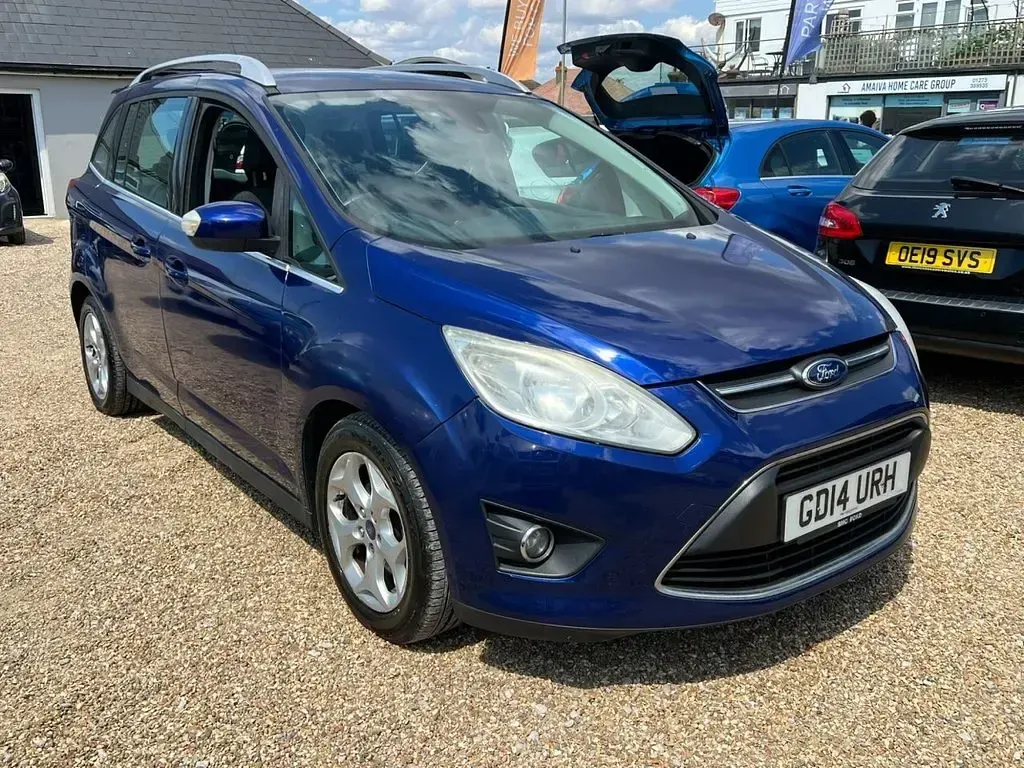 Used Ford Grand C-Max Zetec 2014 Blue MPV