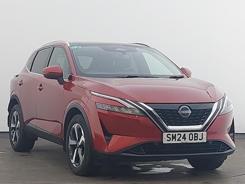 Red Used 2024 Nissan Qashqai N-Connecta SUV | £22,998 (Good price) - Image 1/4