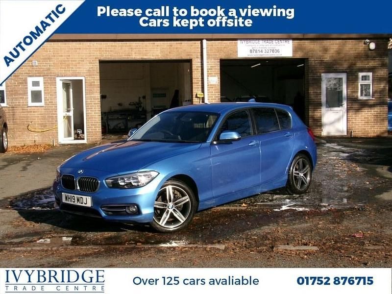 Blue Used 2019 BMW 118 Sport Line Hatchback | £12,495 (Good price) - Image 1/2