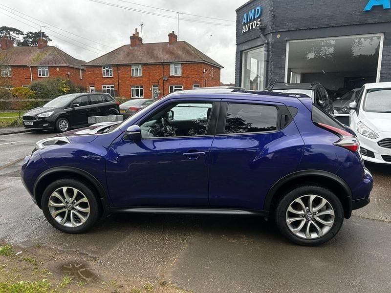 Used Nissan Juke Tekna 2017 Blue SUV