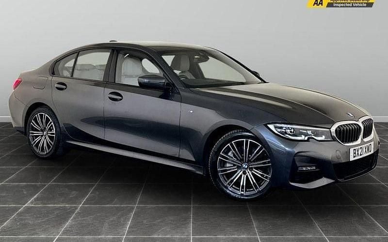 Grey Used 2021 BMW 330e M Sport Sedan | £14,795 (Good price) - Image 1/2