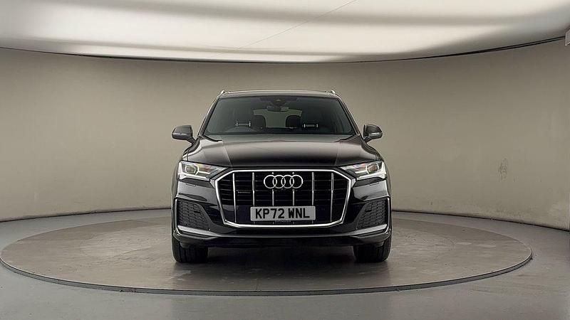 Used Audi Q7 S-Line 231 HP (169 kW) 2022 Mythos black metallic/mythos black metallic SUV