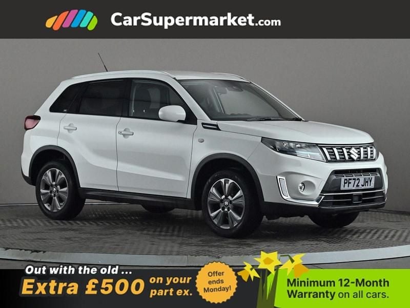 Used Suzuki Vitara SZ-T 116 HP (85 kW) 2022 White SUV