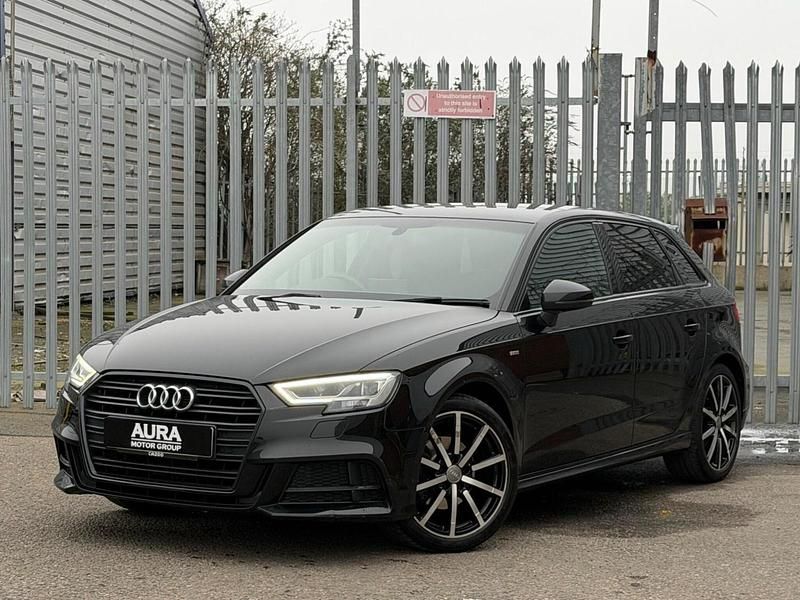 Used Audi A3 Sportback Black Edition 150 HP (110 kW) 2019 Black Hatchback