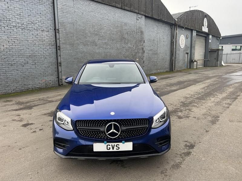 Used Mercedes GLC220 AMG line 2017 Blue SUV