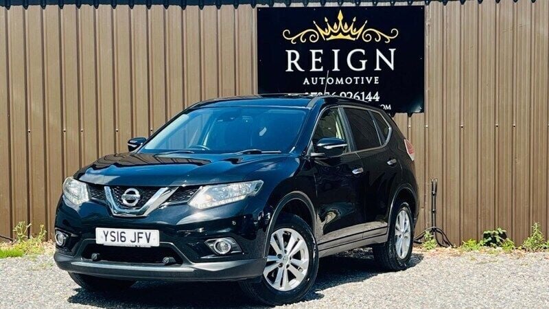 Black Used 2016 Nissan X-Trail Acenta SUV | £7,490 (Good price) - Image 1/4
