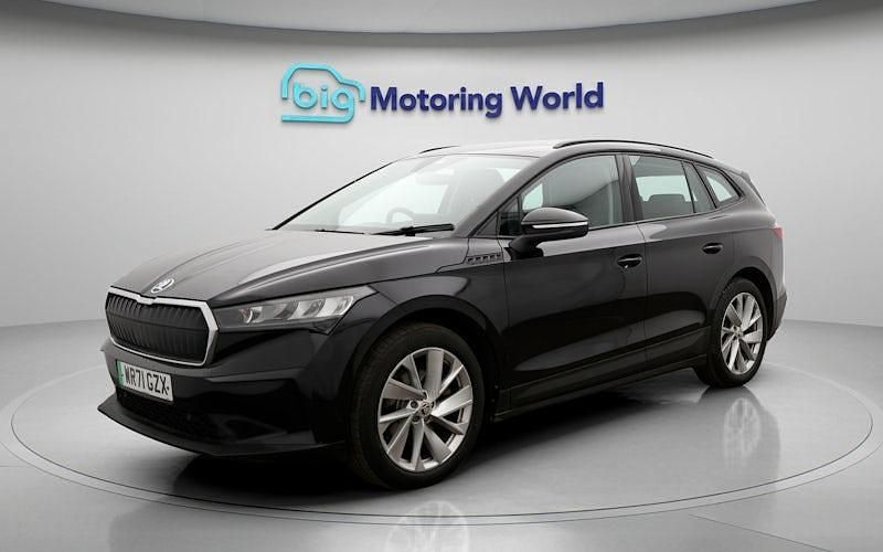 Used Skoda Enyaq iV ecoSuite 150 kW (204 HP) 2021 Black SUV