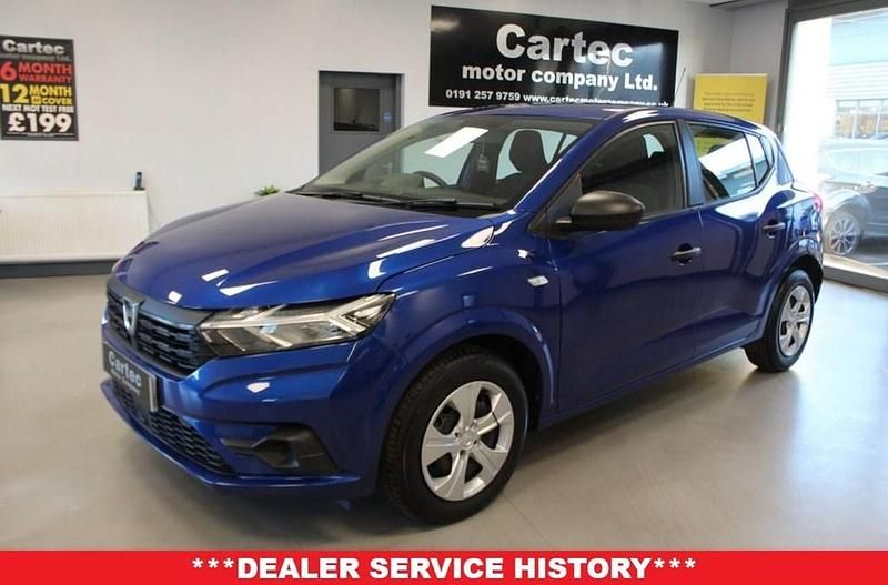 Used Dacia Sandero Essentiel 65 HP (47 kW) 2021 Blue Hatchback