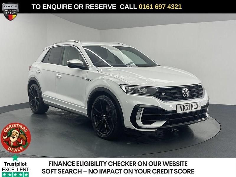 White Used 2021 VW T-Roc R SUV | £24,970 (Good price) - Image 1/3