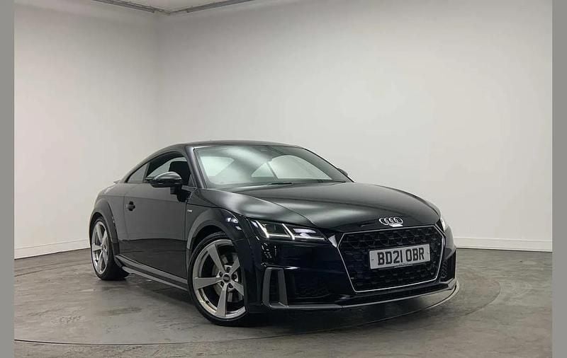 Used Audi TT S-Line 241 HP (177 kW) 2021 Black Coupe