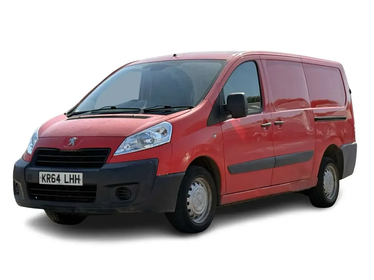 Used Peugeot Expert 90 HP (66 kW) 2014 Red Van
