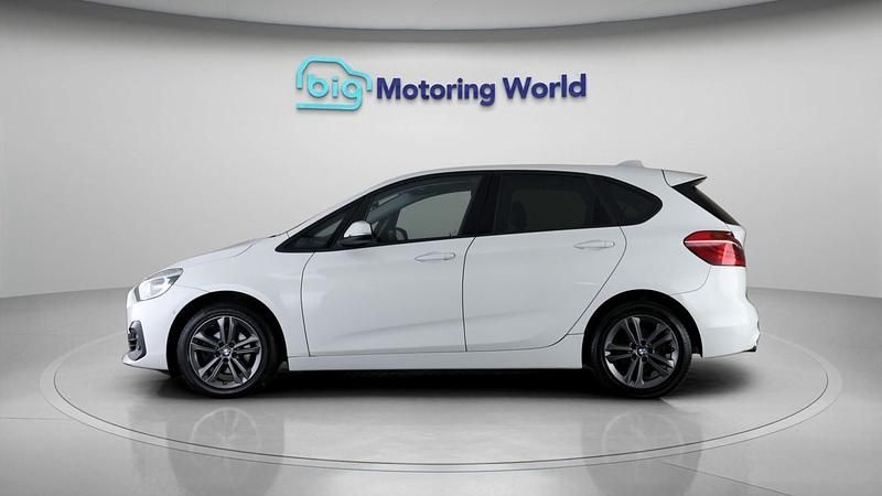 Used BMW 218 Active Tourer Sport Line 2019 White MPV
