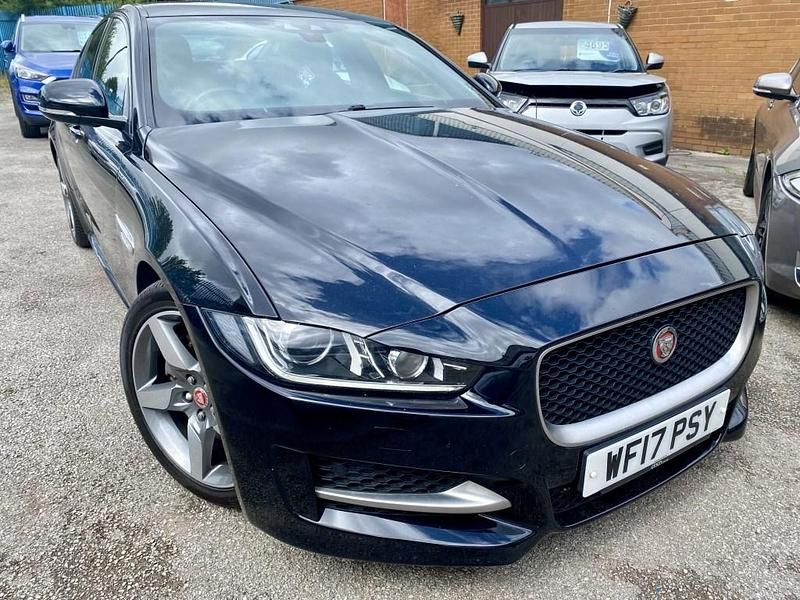 Used Jaguar XE R-Sport 180 HP (132 kW) 2017 Black Sedan