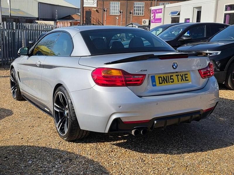 Used BMW 435 M Sport 313 HP (230 kW) 2015 Silver Cabriolet
