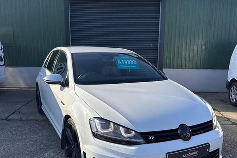 White Used 2016 VW Golf VII R Hatchback | £14,995 (A bit pricey) - Image 1/1