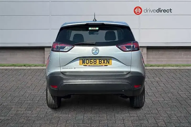 Used Vauxhall Crossland X 83 HP (61 kW) 2019 Silver SUV