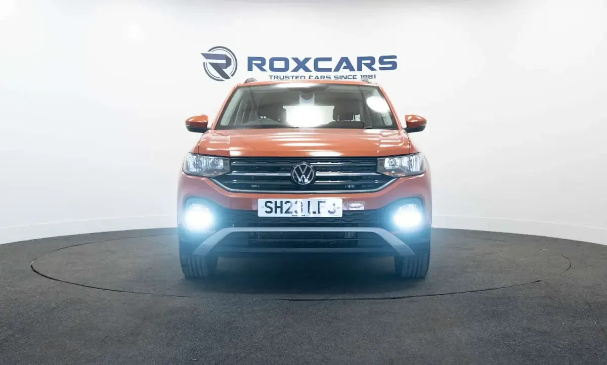 Used VW T-Cross SE 95 HP (69 kW) 2023 Orange SUV