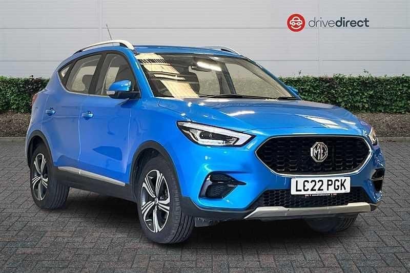 Blue Used 2022 MG ZS Excite Sedan | £11,650 (Fair price) - Image 1/4