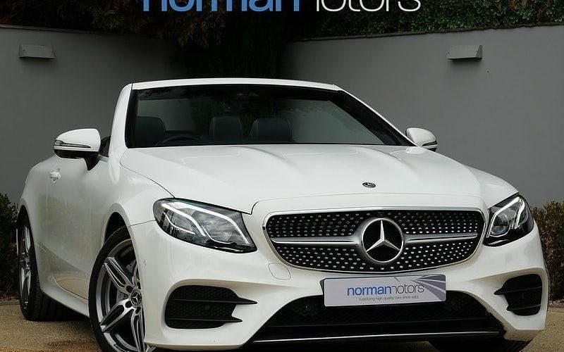 White Used 2019 Mercedes E220 AMG line Cabriolet | £21,995 (Fair price) - Image 1/3