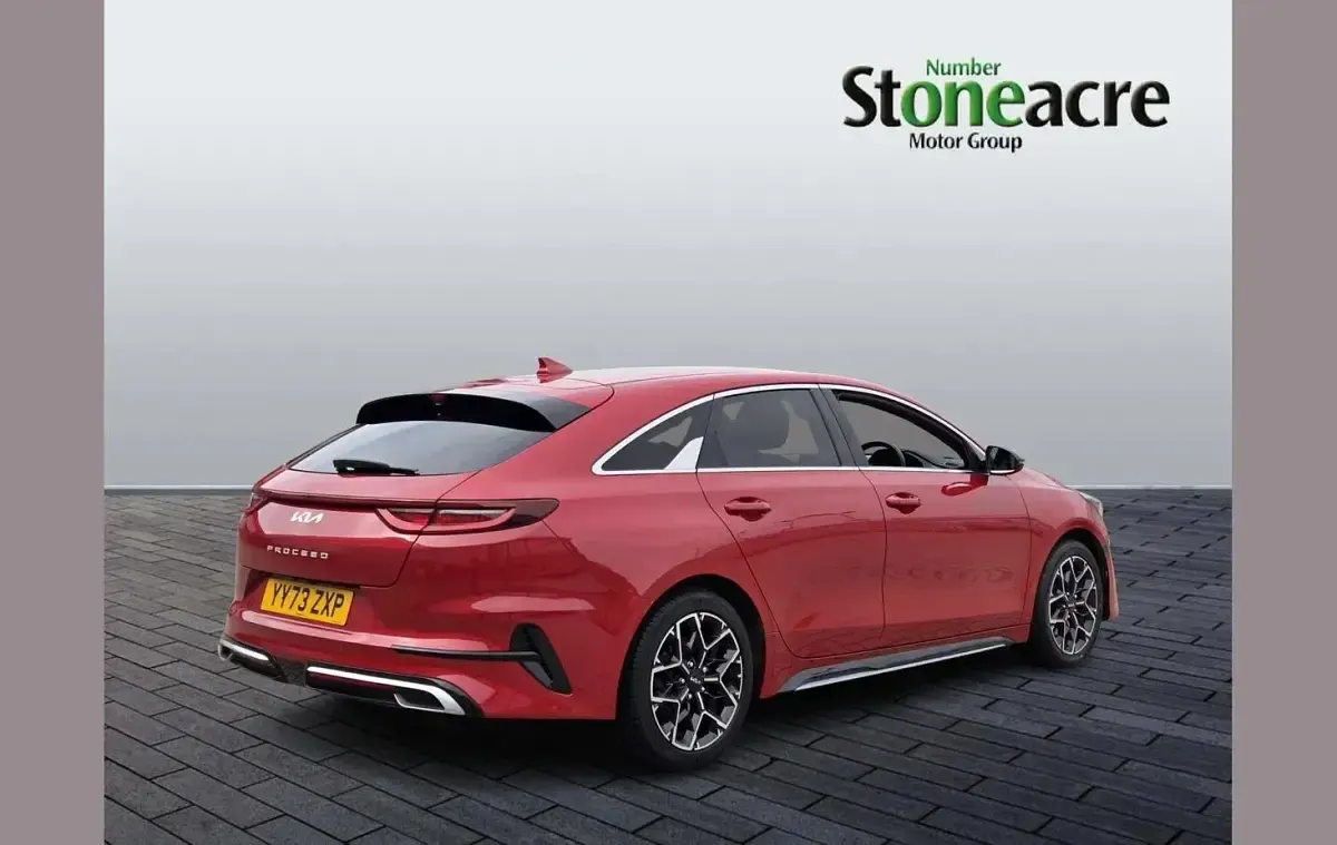 Used Kia ProCeed GT-Line 160 HP (117 kW) 2024 Red Estate