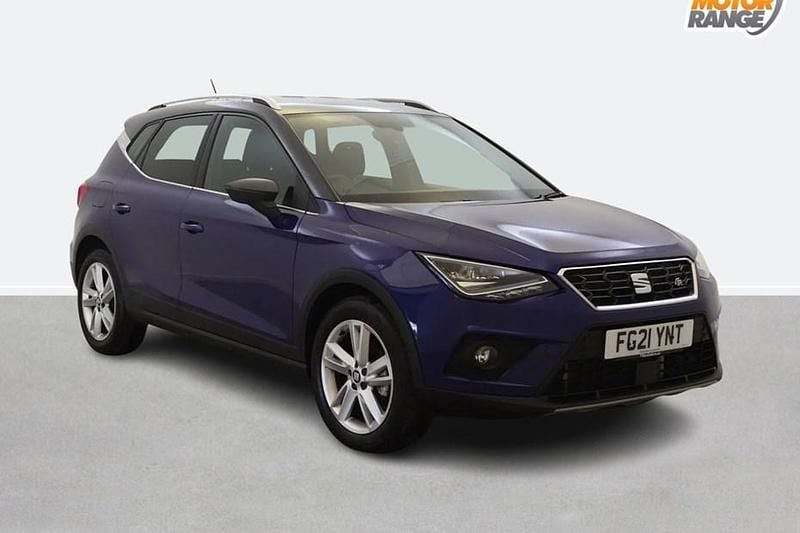 Blue Used 2021 Seat Arona FR SUV | £15,395 (Fair price) - Image 1/1