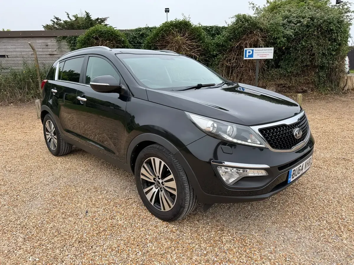 Used Kia Sportage 114 HP (83 kW) 2014 Black SUV
