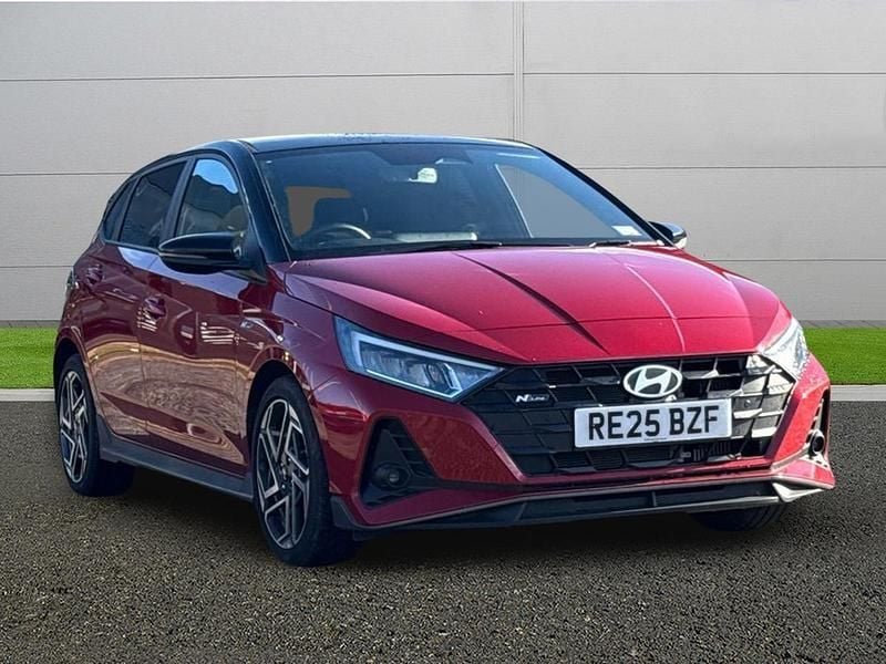 Red Used 2025 Hyundai i20 N Line Hatchback | £18,799 (Fair price) - Image 1/4