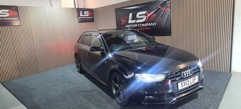 Used Audi A4 Black Edition 177 HP (130 kW) 2013 Black Estate