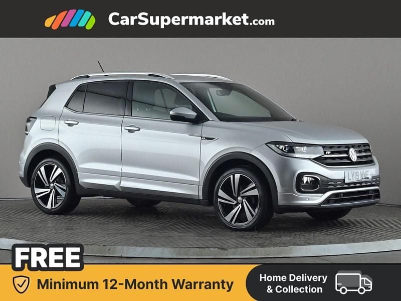 Used VW T-Cross R-line 2019 Silver SUV