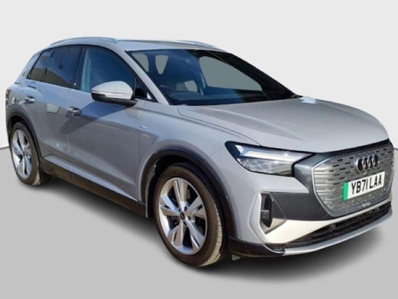 Grey Used 2022 Audi Q4 e-tron S-Line SUV | £20,333 (Good price) - Image 1/1