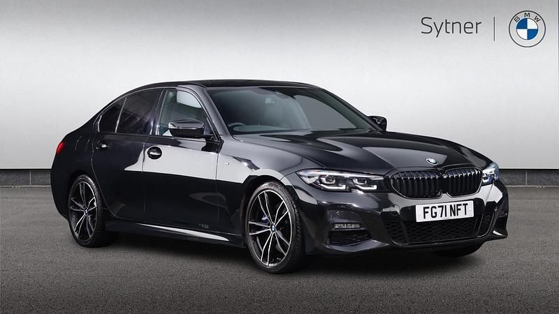 Black Used 2021 BMW 330 M Sport | £22,000 (Fair price) - Image 1/4