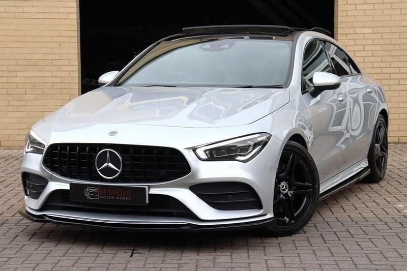 Silver Used 2020 Mercedes CLA200 AMG Line Premium Plus Sedan | £21,995 (Fair price) - Image 1/4