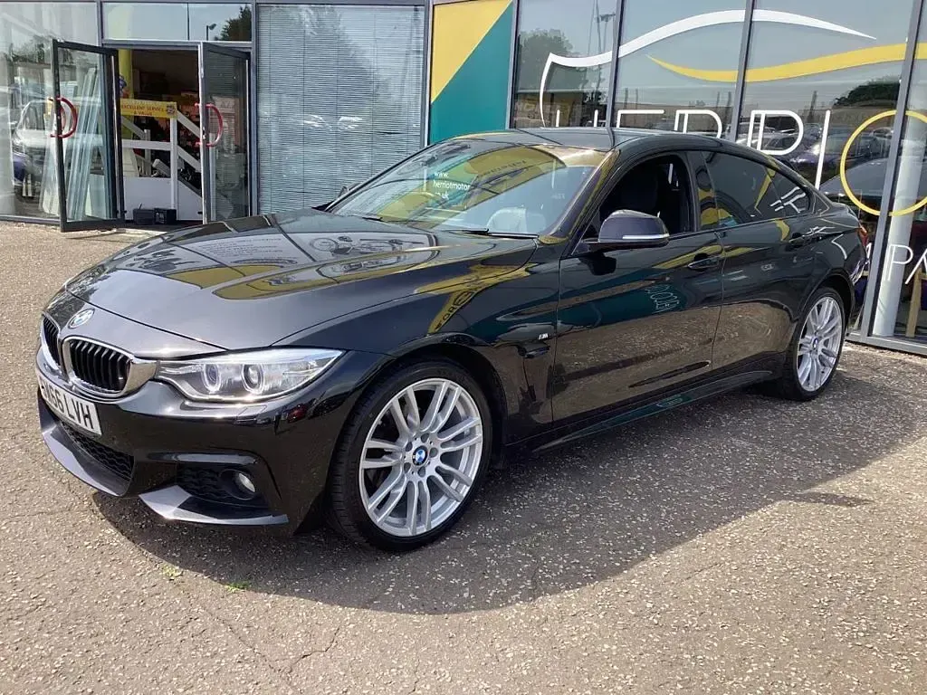 Used BMW 420 Coupé M Sport 184 HP (135 kW) 2017 Black Coupe