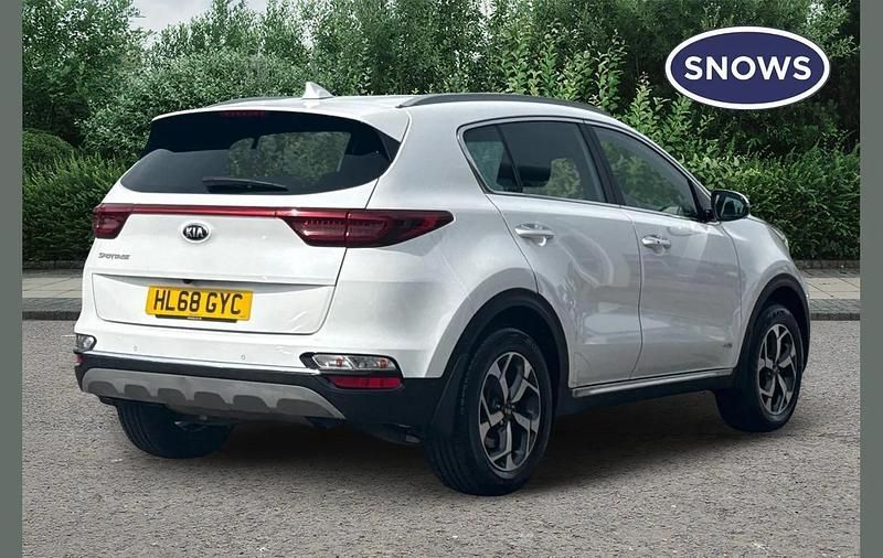 Used Kia Sportage 129 HP (94 kW) 2019 White SUV
