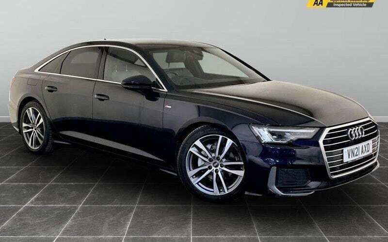 Blue Used 2021 Audi A6 S-Line Sedan | £20,495 (Super price) - Image 1/2