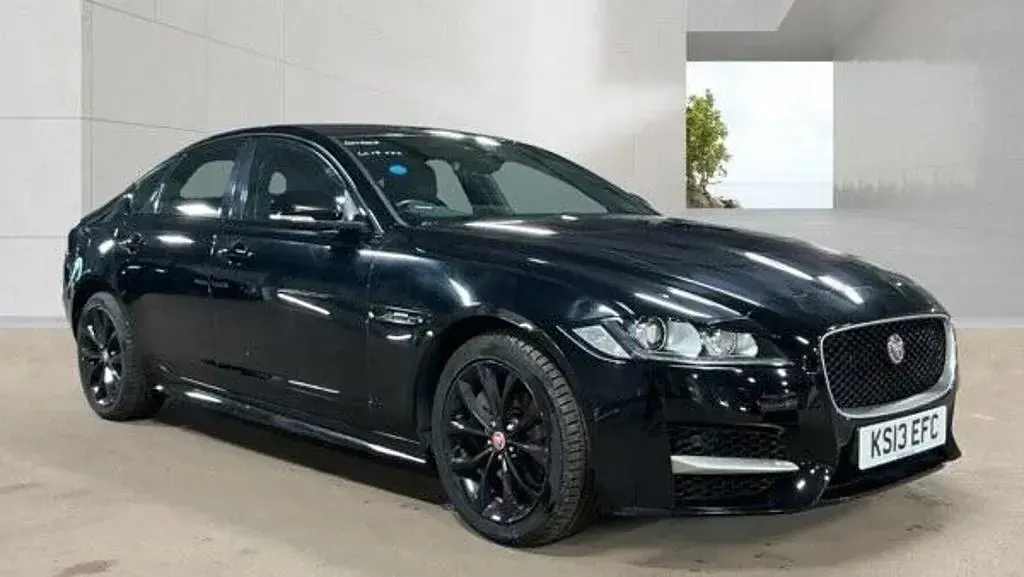 Used Jaguar XF R-Sport 2017 Black Sedan