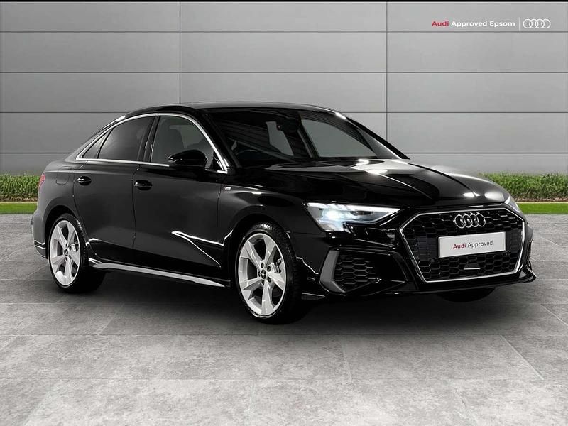 Black Used 2024 Audi A3 S-Line Sedan | £26,999 (Fair price) - Image 1/4