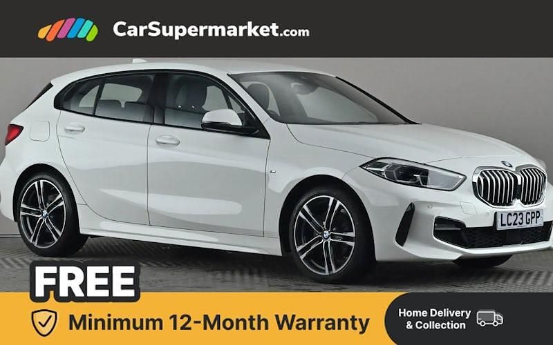 Used BMW 118 M Sport 136 HP (100 kW) 2023 White Hatchback