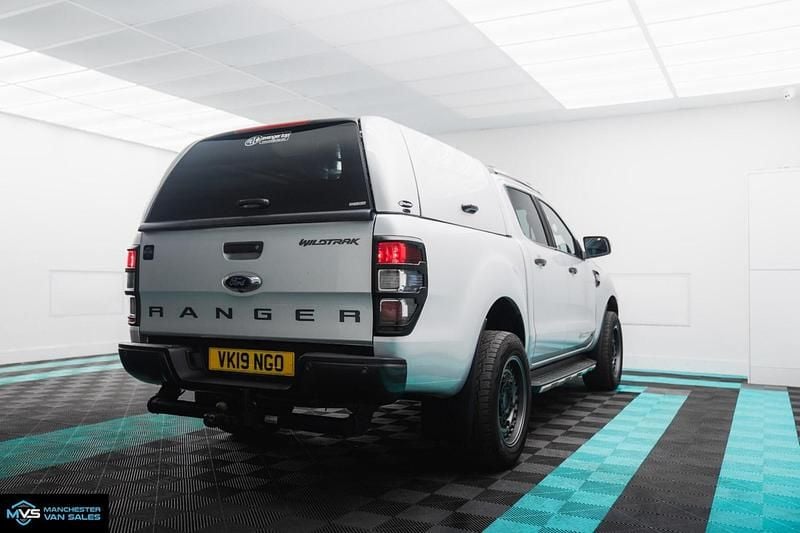 Used Ford Ranger Wildtrack 200 HP (147 kW) 2019 Silver Pickup