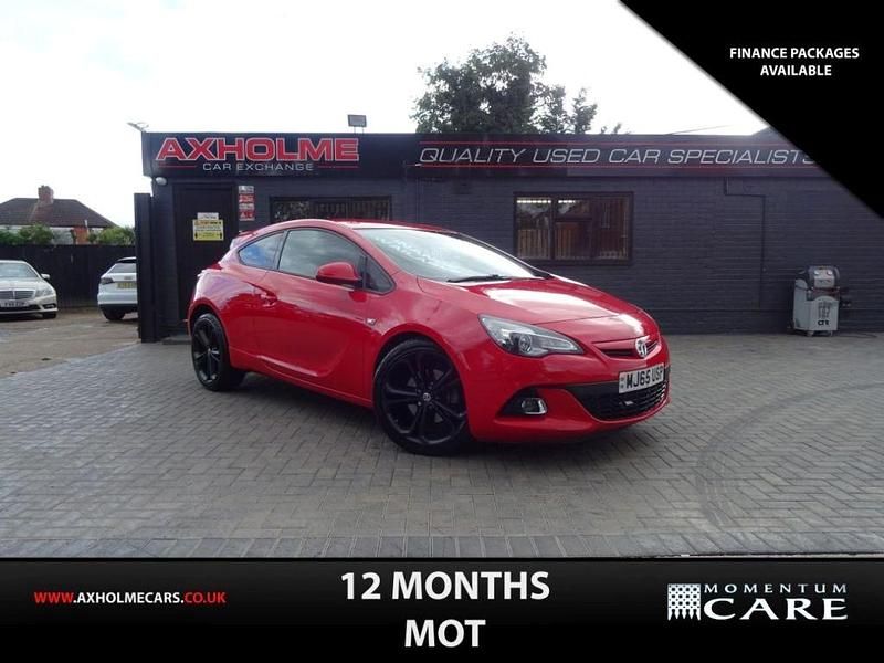 Red Used 2015 Vauxhall Astra GTC Edition Hatchback | £5,795 (Fair price) - Image 1/4