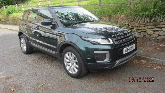 Green Used 2016 Land Rover Range Rover evoque SE Estate | £5,990 (Super price) - Image 1/4