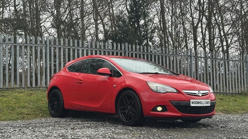 Used Vauxhall Astra GTC SRi 2012 Red Hatchback