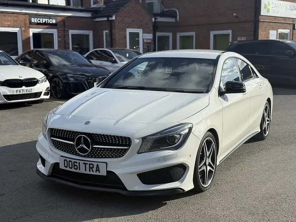 Used Mercedes CLA220 AMG 177 HP (130 kW) 2015 White Sedan
